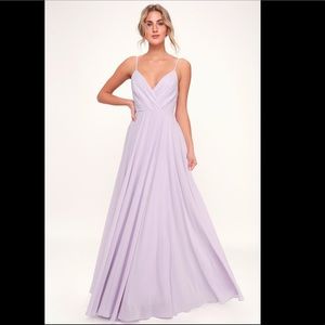 Lulu’s All About Love Lavender Maxi Dress